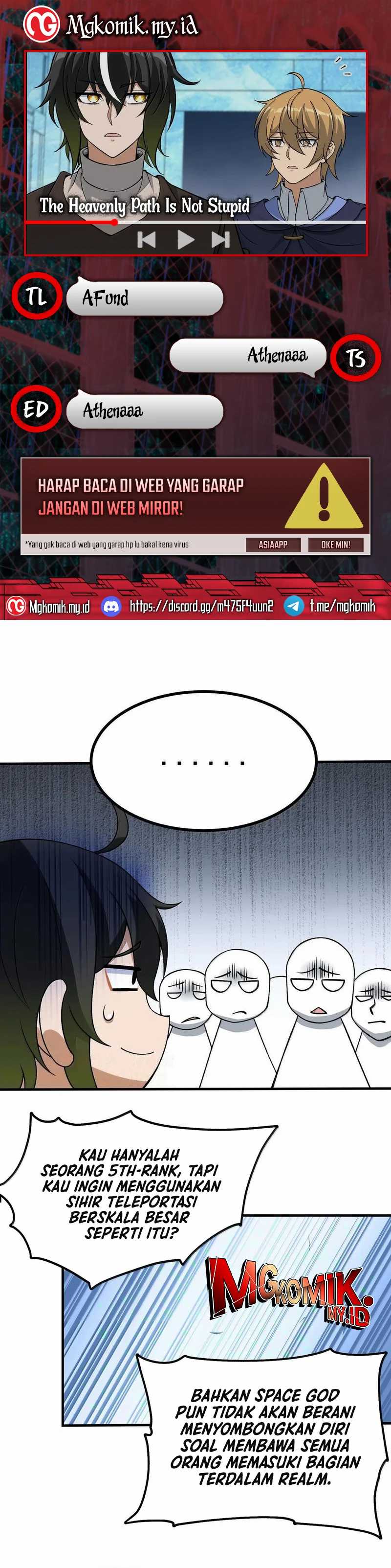 The Heavenly Path Is Not Stupid Chapter 117 Gambar 1