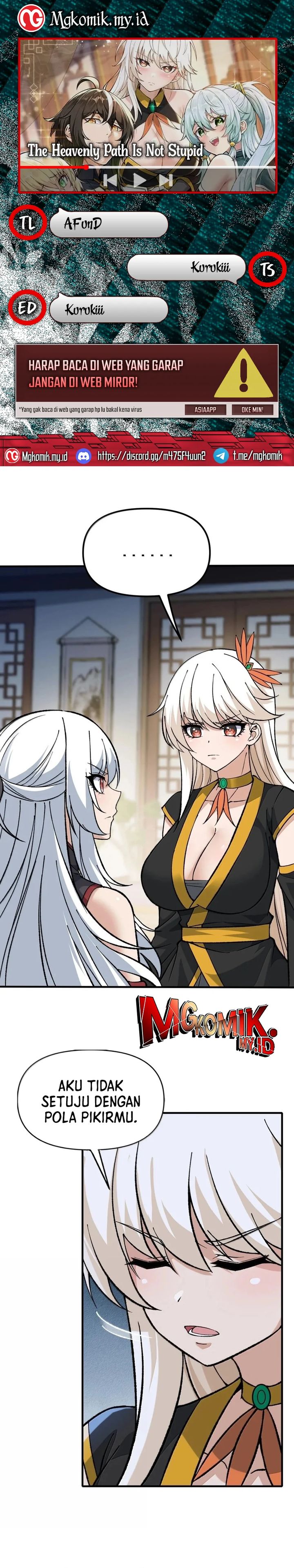 The Heavenly Path Is Not Stupid Chapter 128 Gambar 1