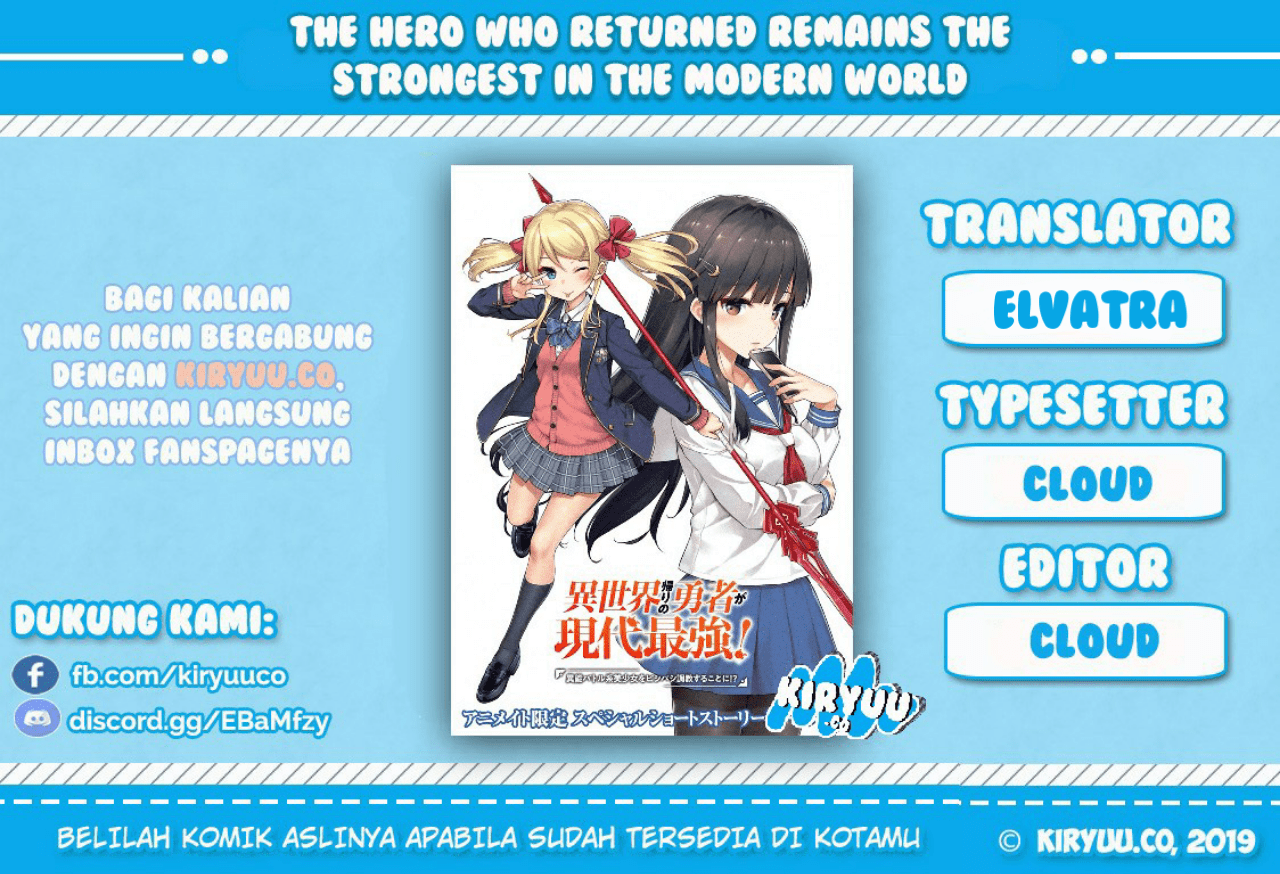 The Hero Who Returned Remains the Strongest in the Modern World Chapter 02.2 Gambar 1