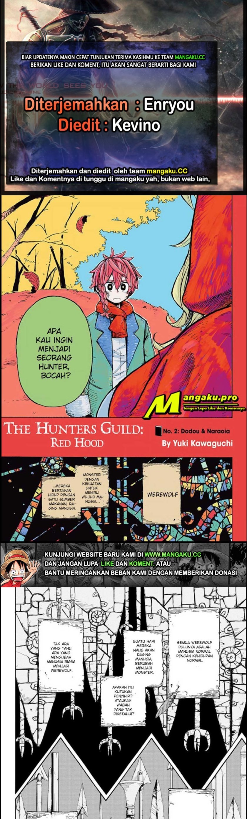 The Hunters Guild: Red Hood Chapter 02.1 Gambar 1
