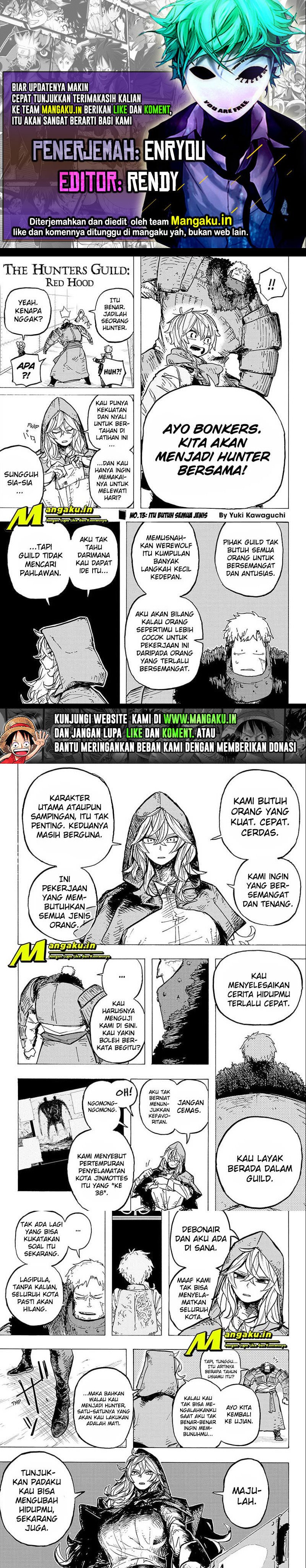 The Hunters Guild: Red Hood Chapter 13 Gambar 1