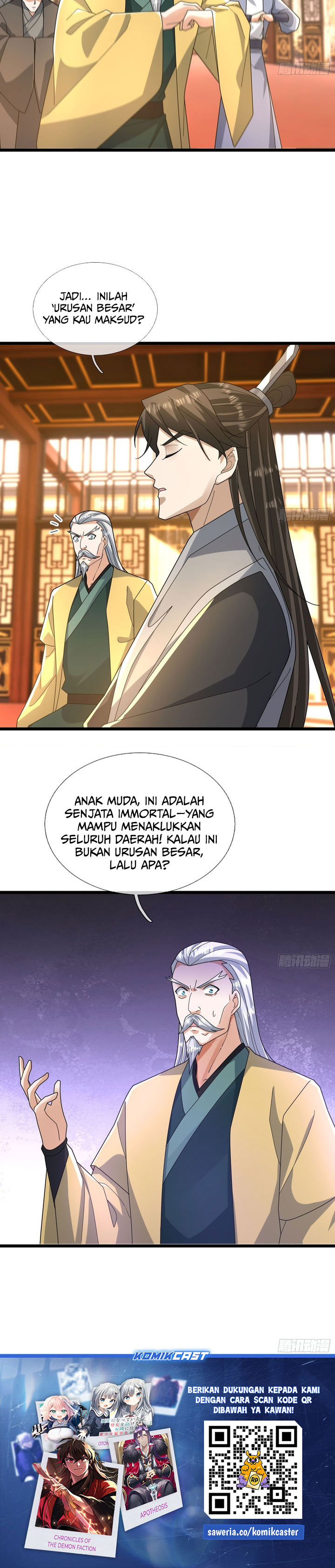 The Immortal as a Slave, the God as a Servant, the Emperor’s Watchdog Chapter 40 Gambar 27