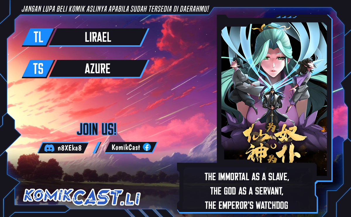 The Immortal as a Slave, the God as a Servant, the Emperor’s Watchdog Chapter 56 Gambar 1