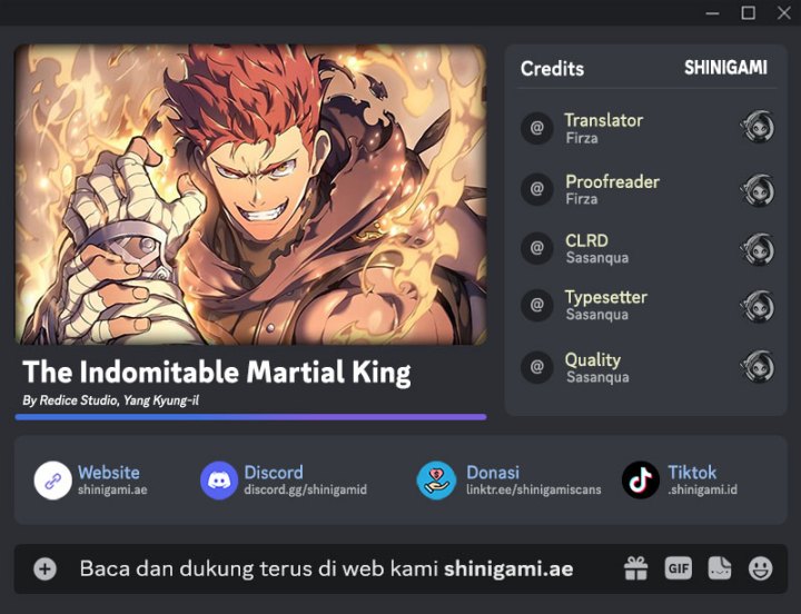 The Indomitable Martial King Chapter 27 Gambar 1