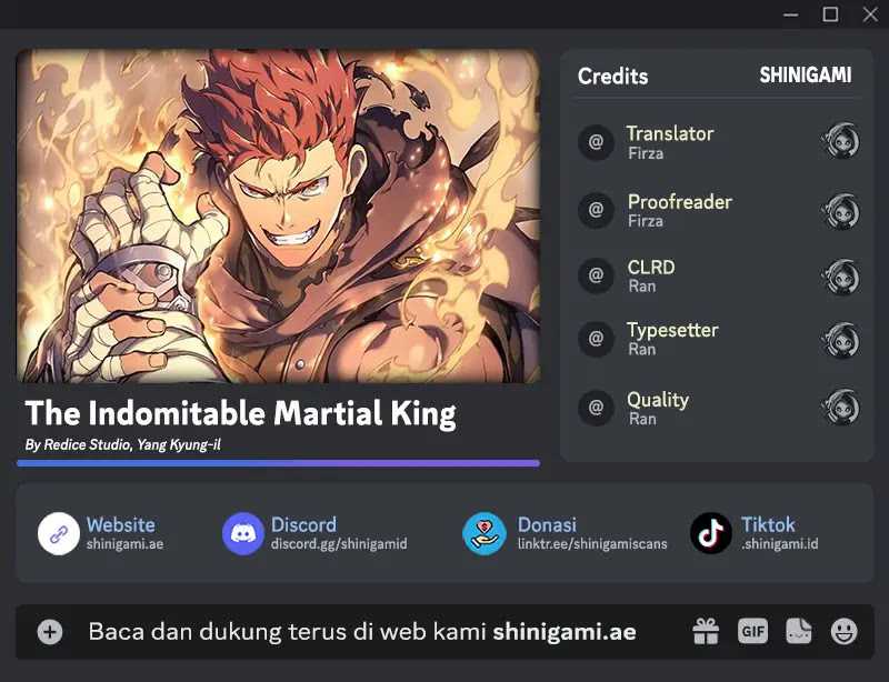 The Indomitable Martial King Chapter 43 Gambar 1
