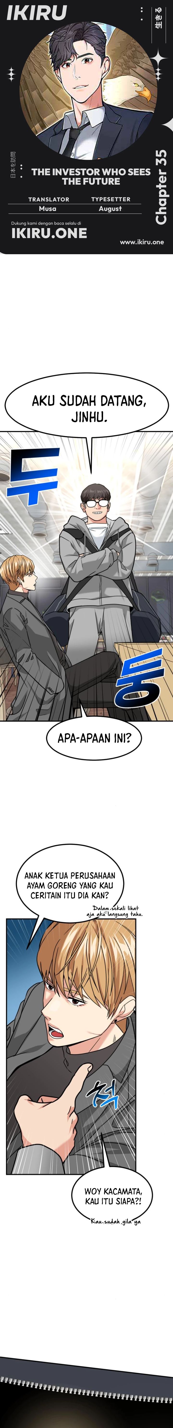 The Investor Who Sees The Future Chapter 35 Gambar 1