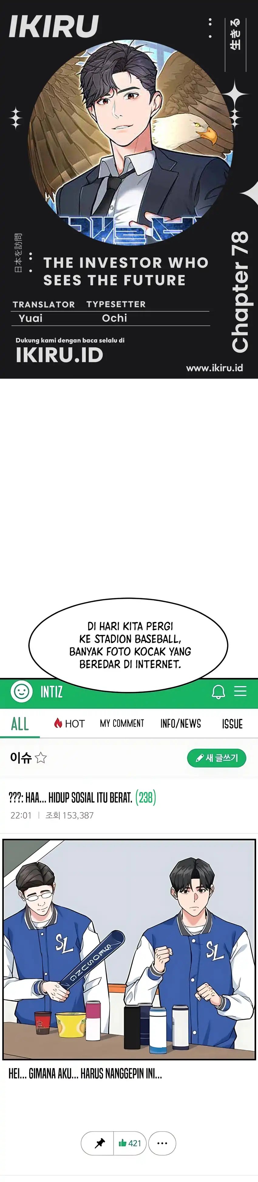 The Investor Who Sees The Future Chapter 78 Gambar 1