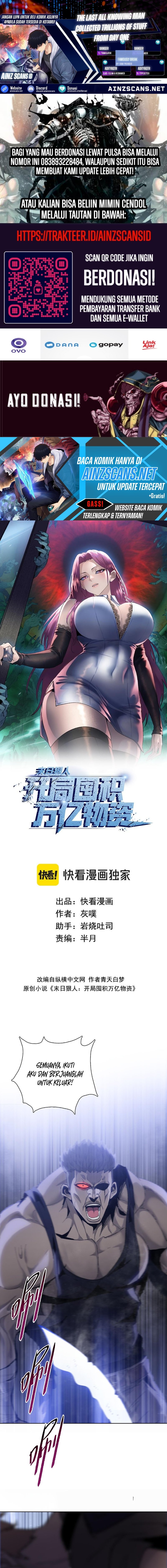 The Last All-Knowing Man Collected Trillions of Stuff from Day One Chapter 46 Gambar 1