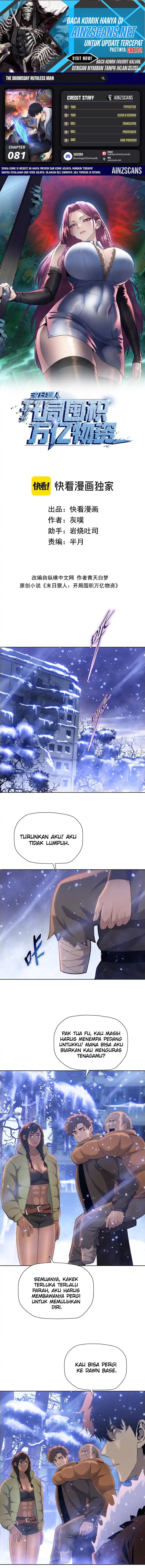 The Last All-Knowing Man Collected Trillions of Stuff from Day One Chapter 81 Gambar 1