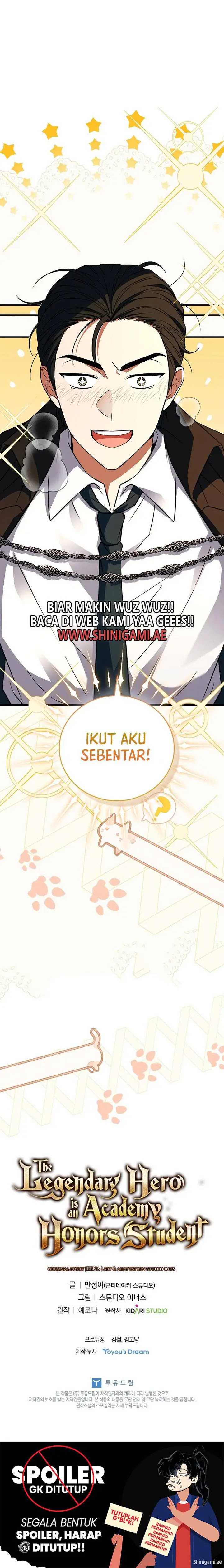 The Legendary Hero Is an Academy Honors Student Chapter 14 Gambar 19