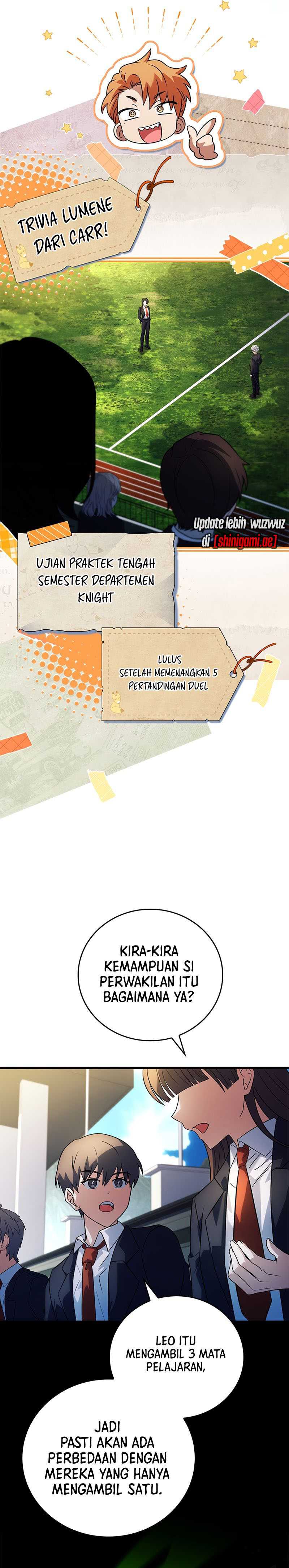 The Legendary Hero Is an Academy Honors Student Chapter 22 Gambar 11