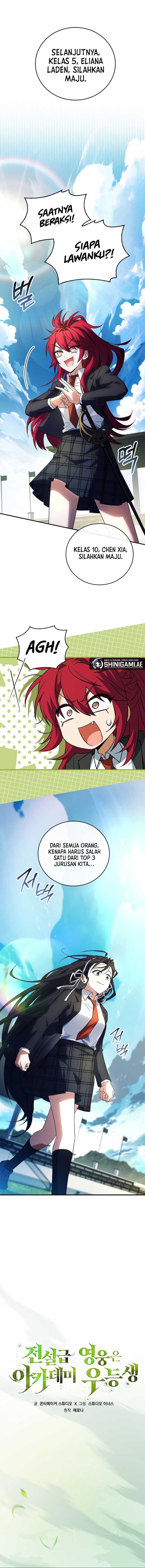 The Legendary Hero Is an Academy Honors Student Chapter 23 Gambar 8