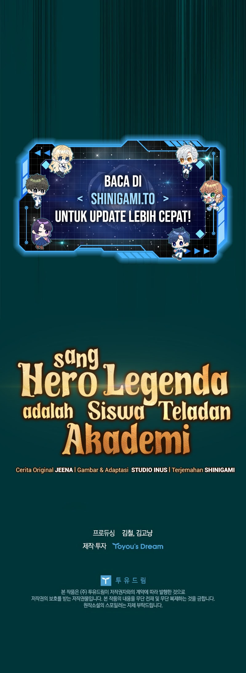 The Legendary Hero Is an Academy Honors Student Chapter 55 Gambar 24