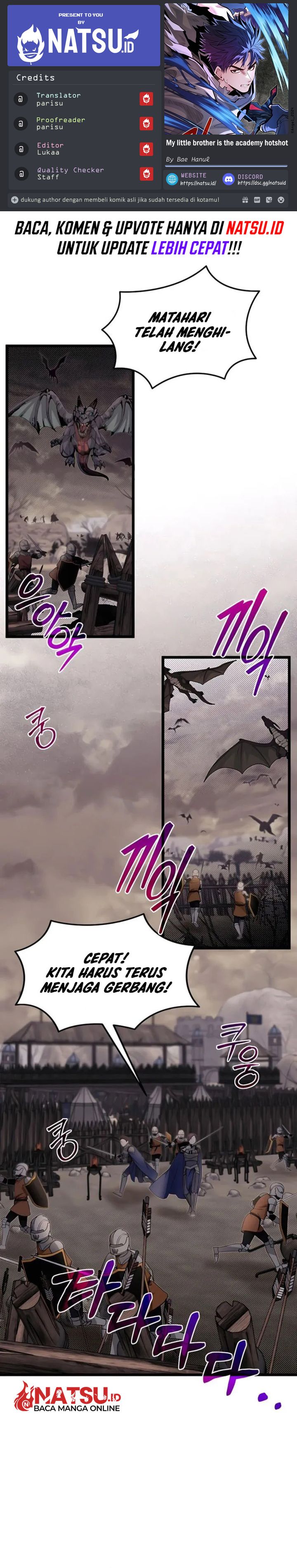 The Little Brother Is the Academy’s Hotshot Chapter 92 Gambar 1