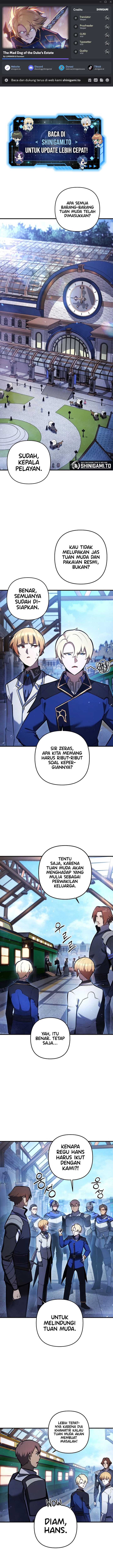 The Mad Dog Of The Duke’s Estate Chapter 15 Gambar 1