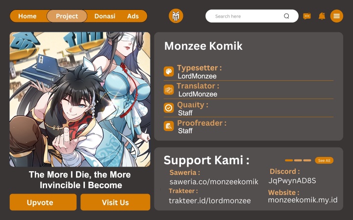 The More I Die the More Invincible I Become Chapter 24 Gambar 1