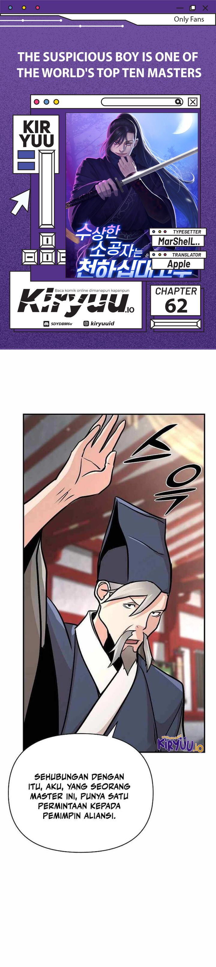 The Mysterious World’s Greatest Martial Artist Little Prince (The Suspicious Little Prince) Chapter 62 Gambar 1