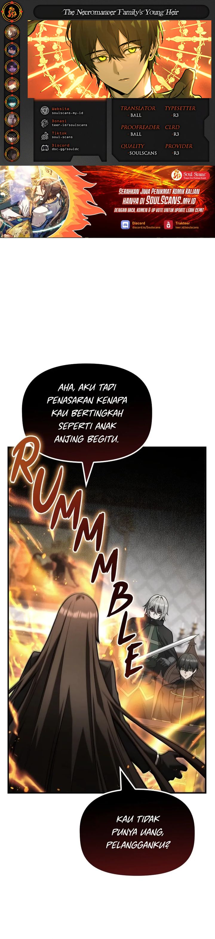 The Necromancer Family’s Young Heir Chapter 22 Gambar 1