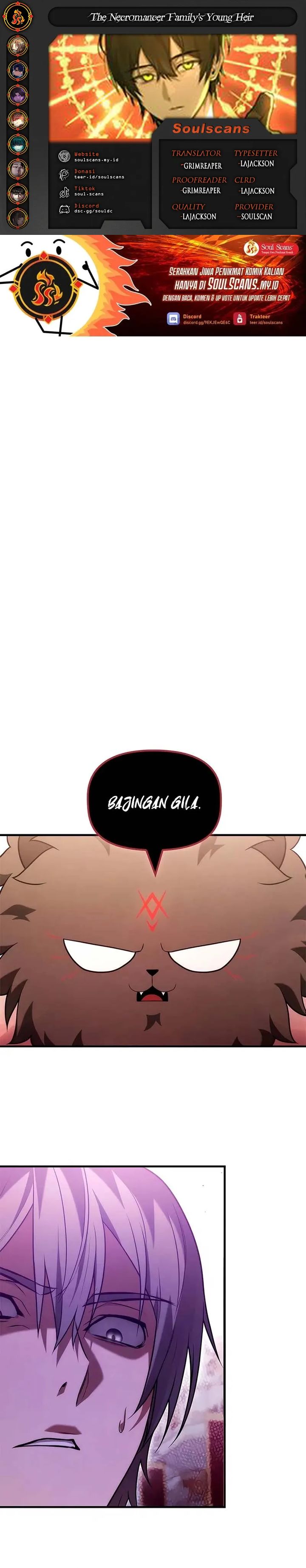 The Necromancer Family’s Young Heir Chapter 36 Gambar 1