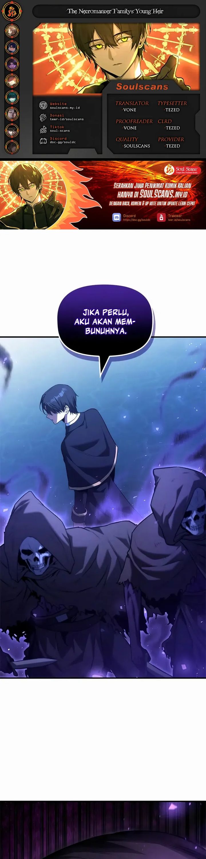 The Necromancer Family’s Young Heir Chapter 39 Gambar 1