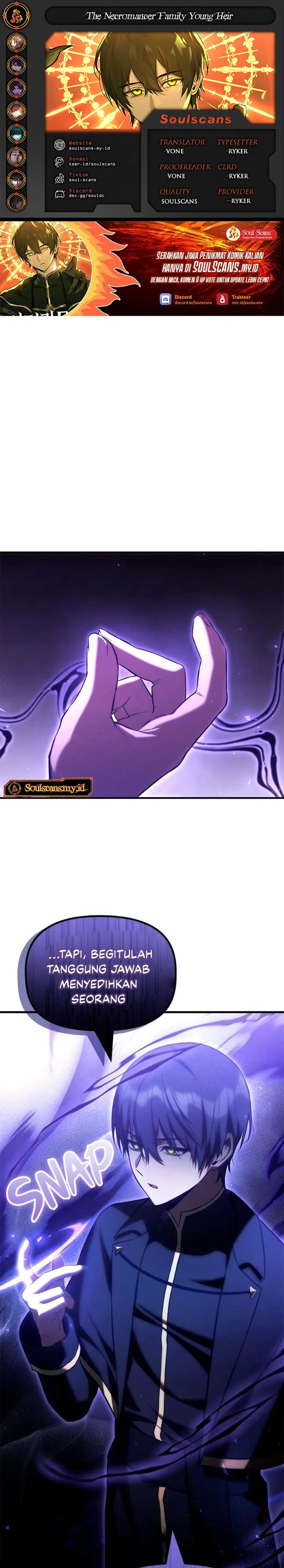 The Necromancer Family’s Young Heir Chapter 45 Gambar 1