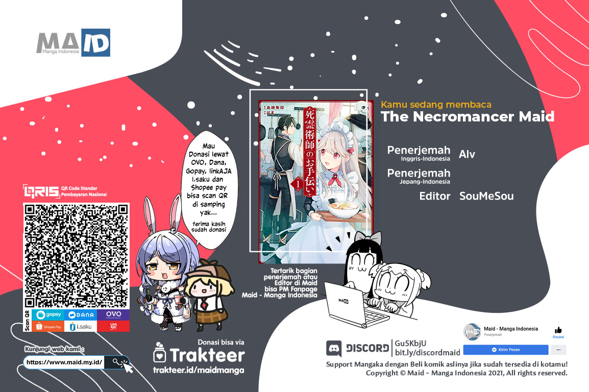 The Necromancer Maid Chapter 05 Gambar 1