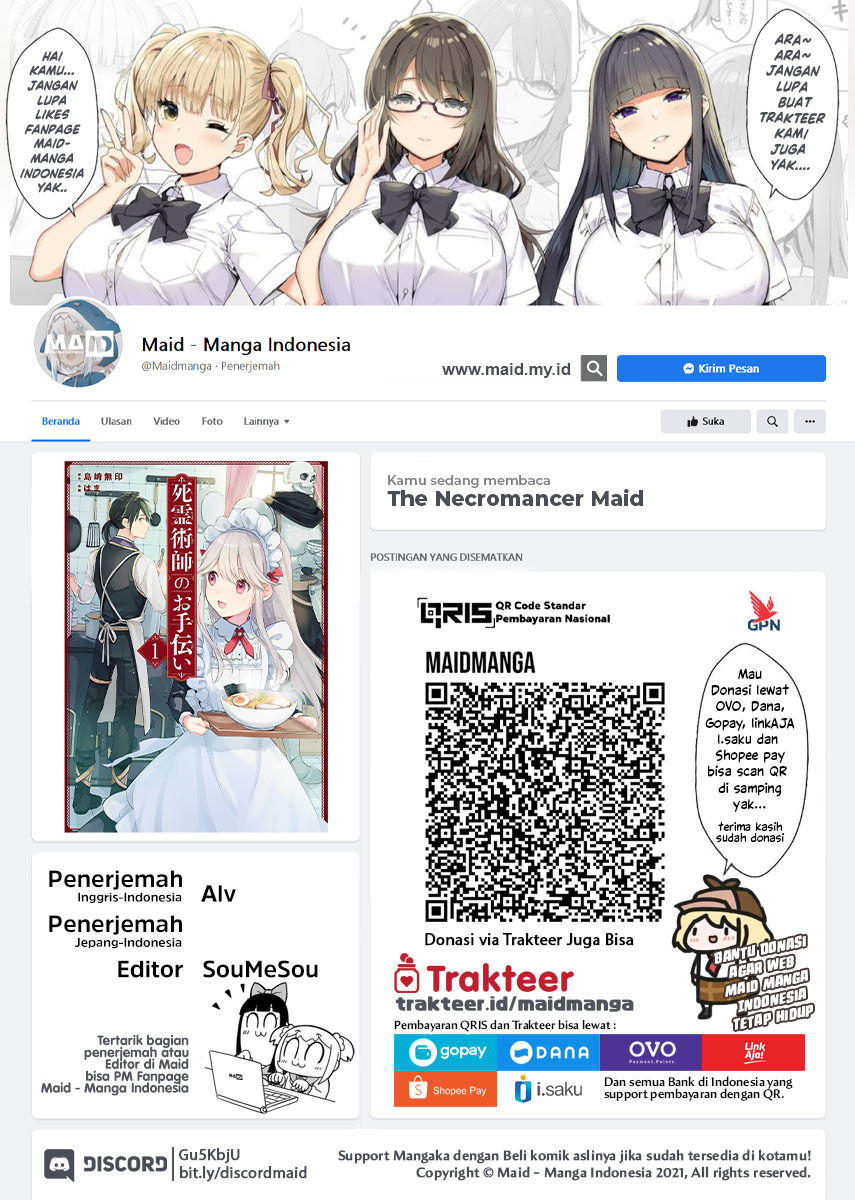 The Necromancer Maid Chapter 18 Gambar 2
