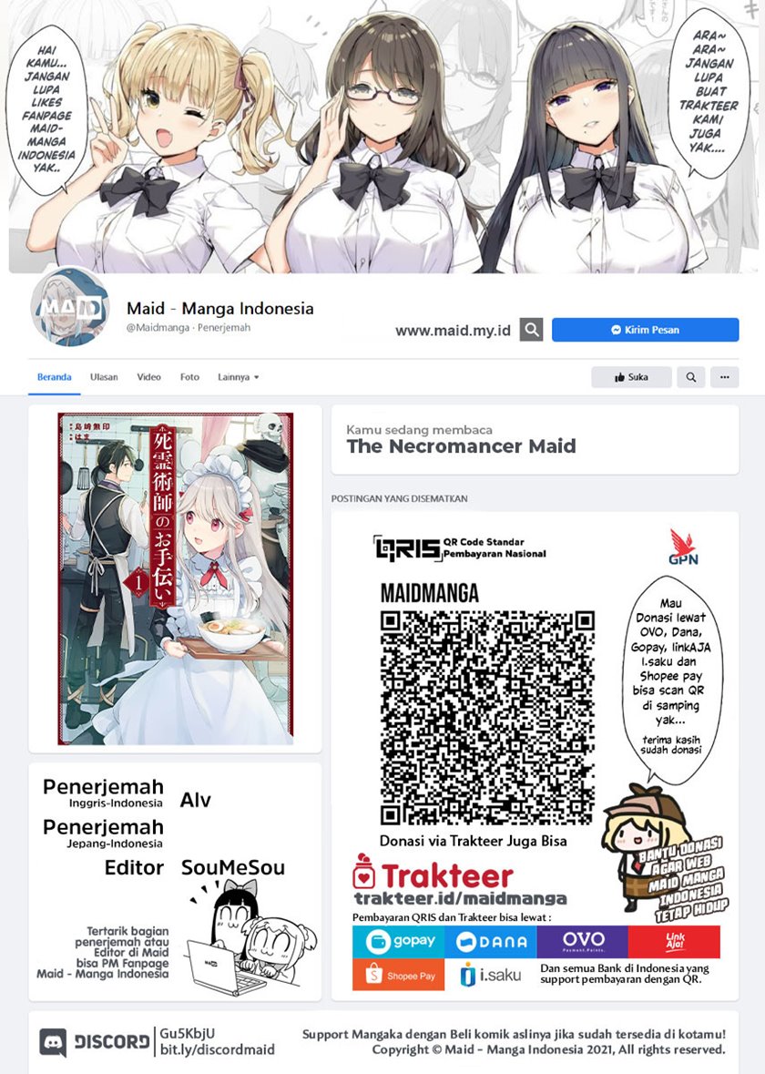 The Necromancer Maid Chapter 21 Gambar 2