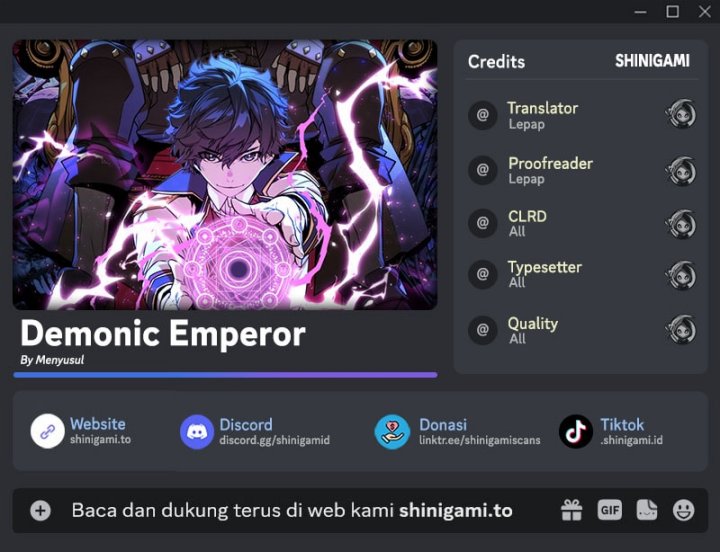 The Player Of The Fallen Family Chapter 00 Gambar 1