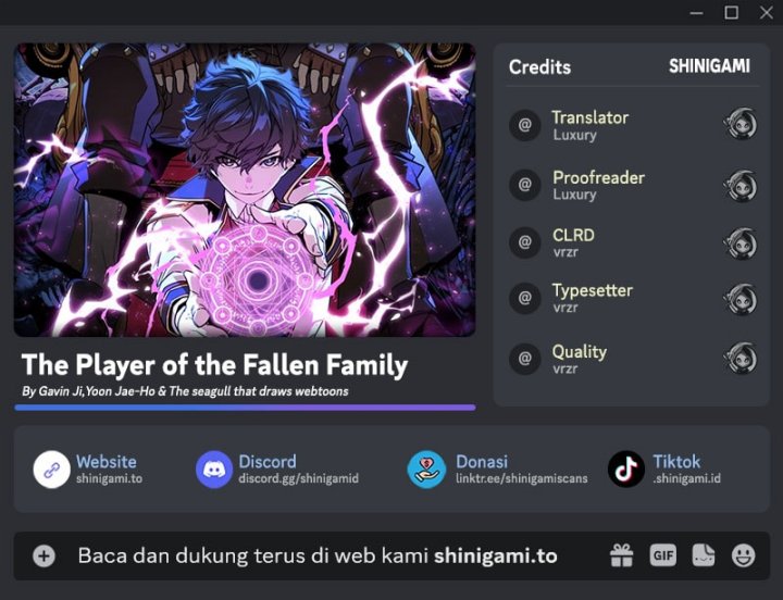 The Player Of The Fallen Family Chapter 22 Gambar 1