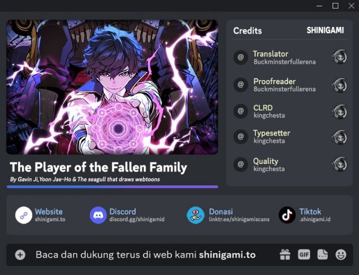 The Player Of The Fallen Family Chapter 28 Gambar 1