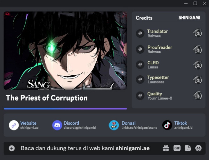 The Priest of Corruption Chapter 74 Gambar 1