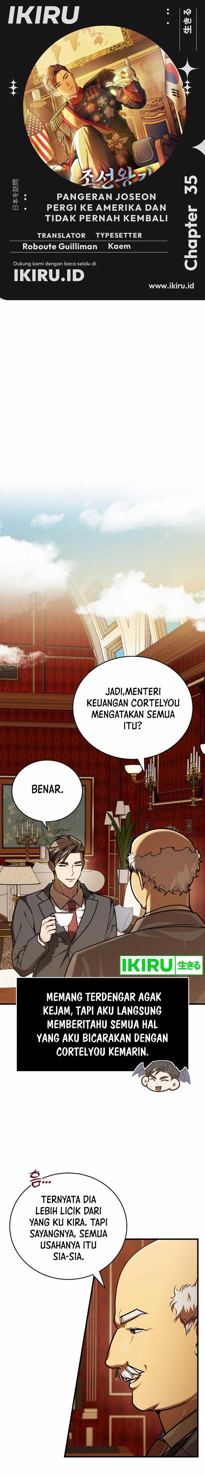 The Prince of Joseon: A One-Way Journey to America Chapter 35 Gambar 1