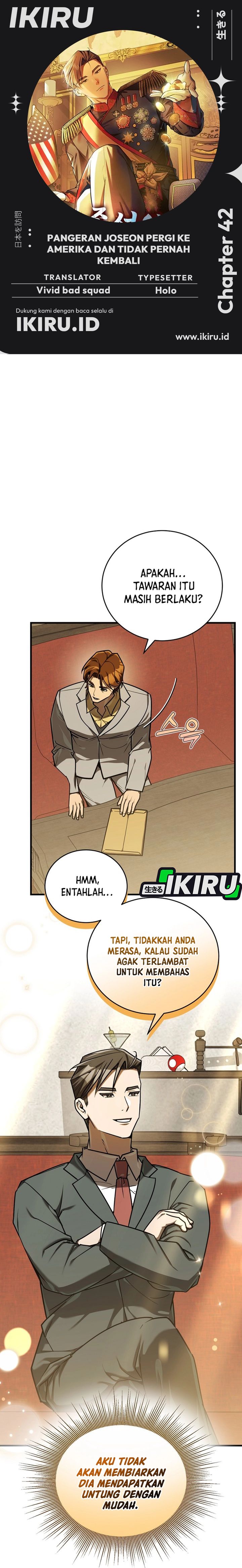 The Prince of Joseon: A One-Way Journey to America Chapter 42 Gambar 1