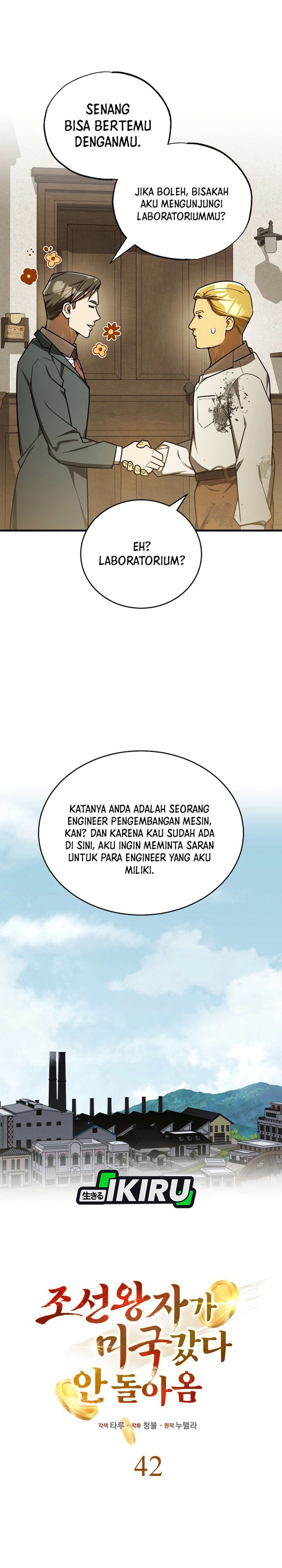 The Prince of Joseon: A One-Way Journey to America Chapter 42 Gambar 8