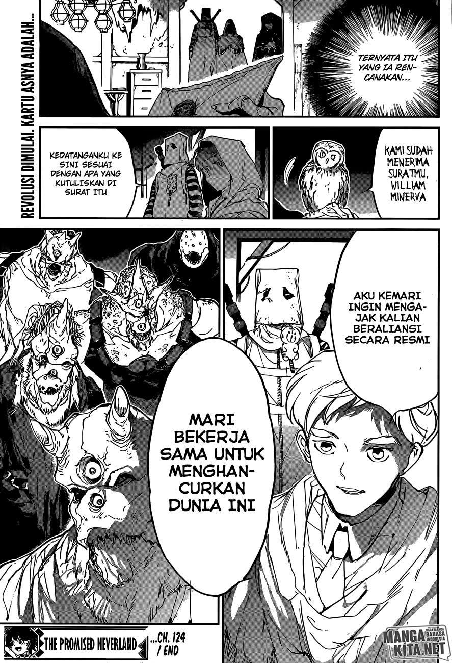 The Promised Neverland Chapter 124 Gambar 20