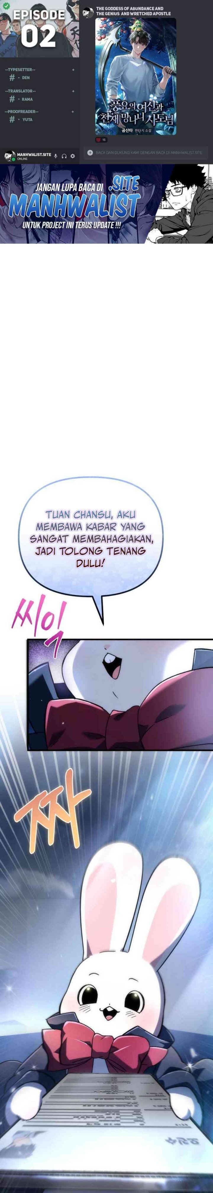 The Rebellious Apostle of the Harvest Goddess Chapter 02 Gambar 1