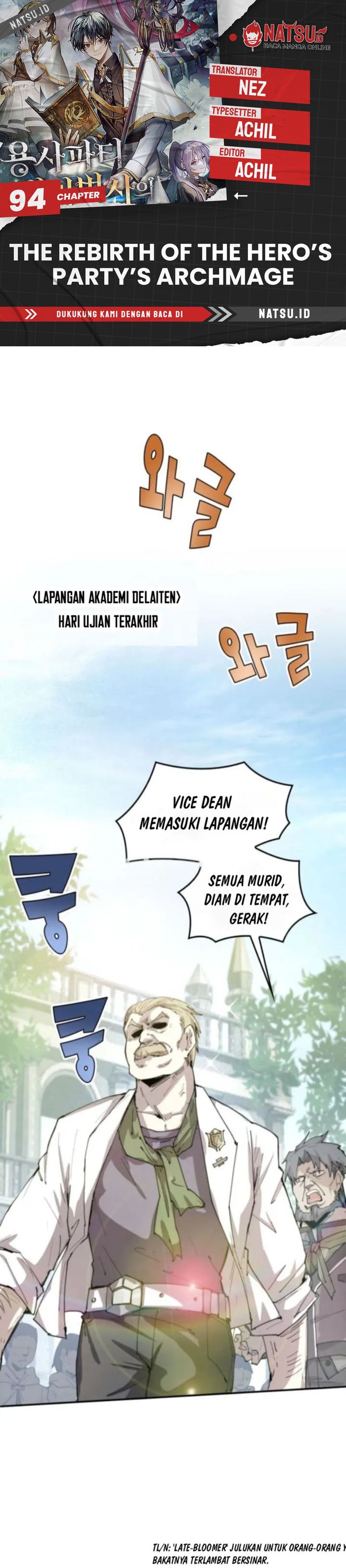 The Rebirth of the Hero’s Party’s Archmage Chapter 94 Gambar 1
