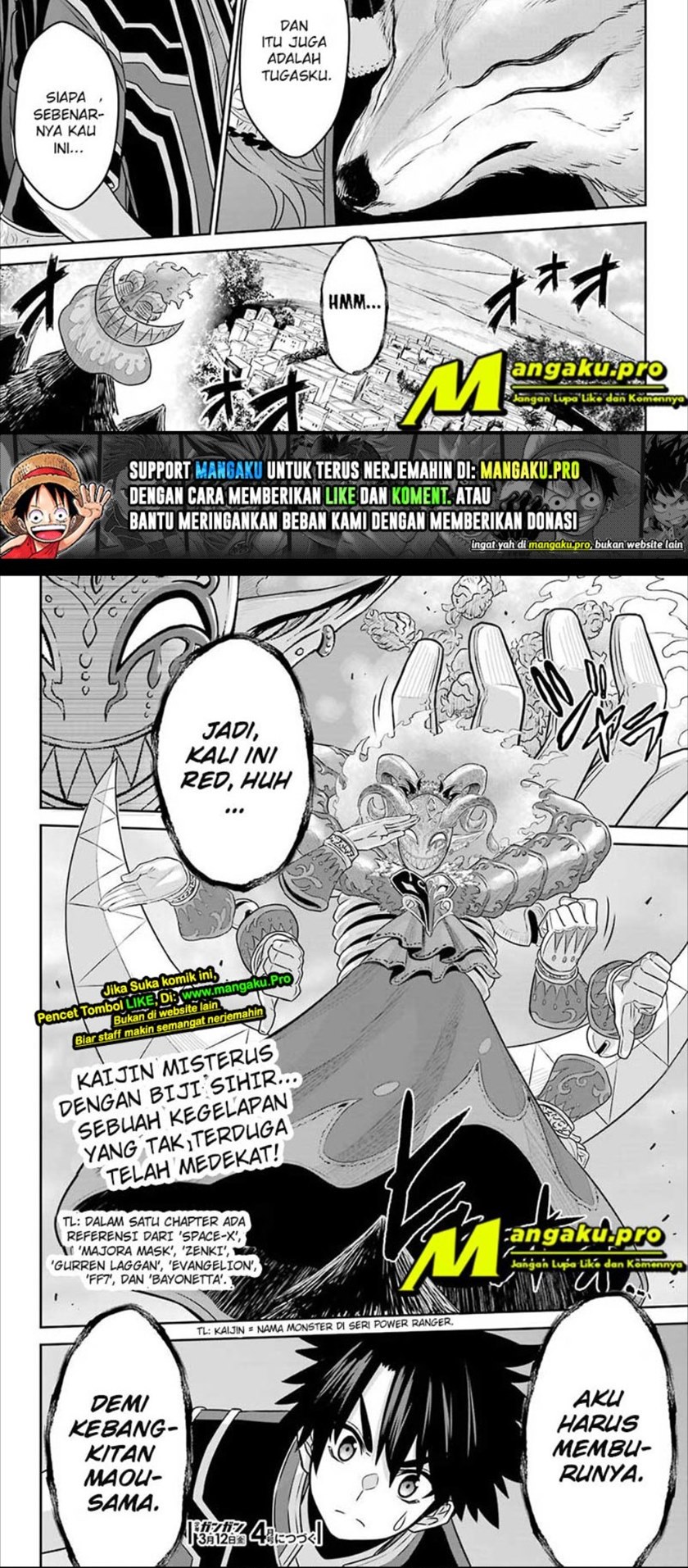 The Red Ranger Becomes an Adventurer in Another World Chapter 05.2 Gambar 15