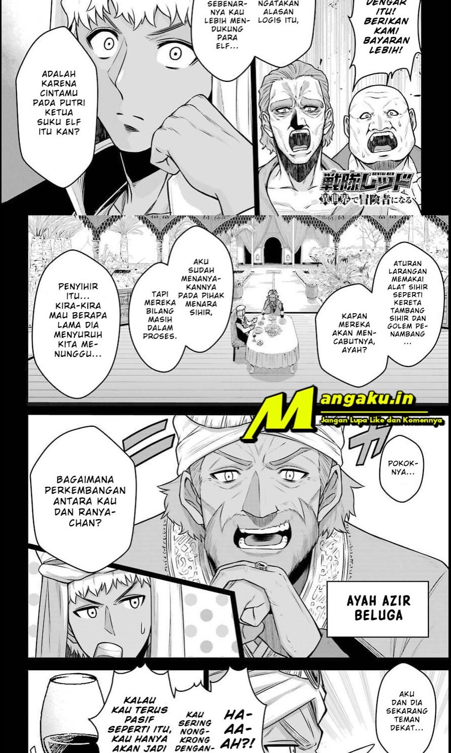 The Red Ranger Becomes an Adventurer in Another World Chapter 12.1 Gambar 2
