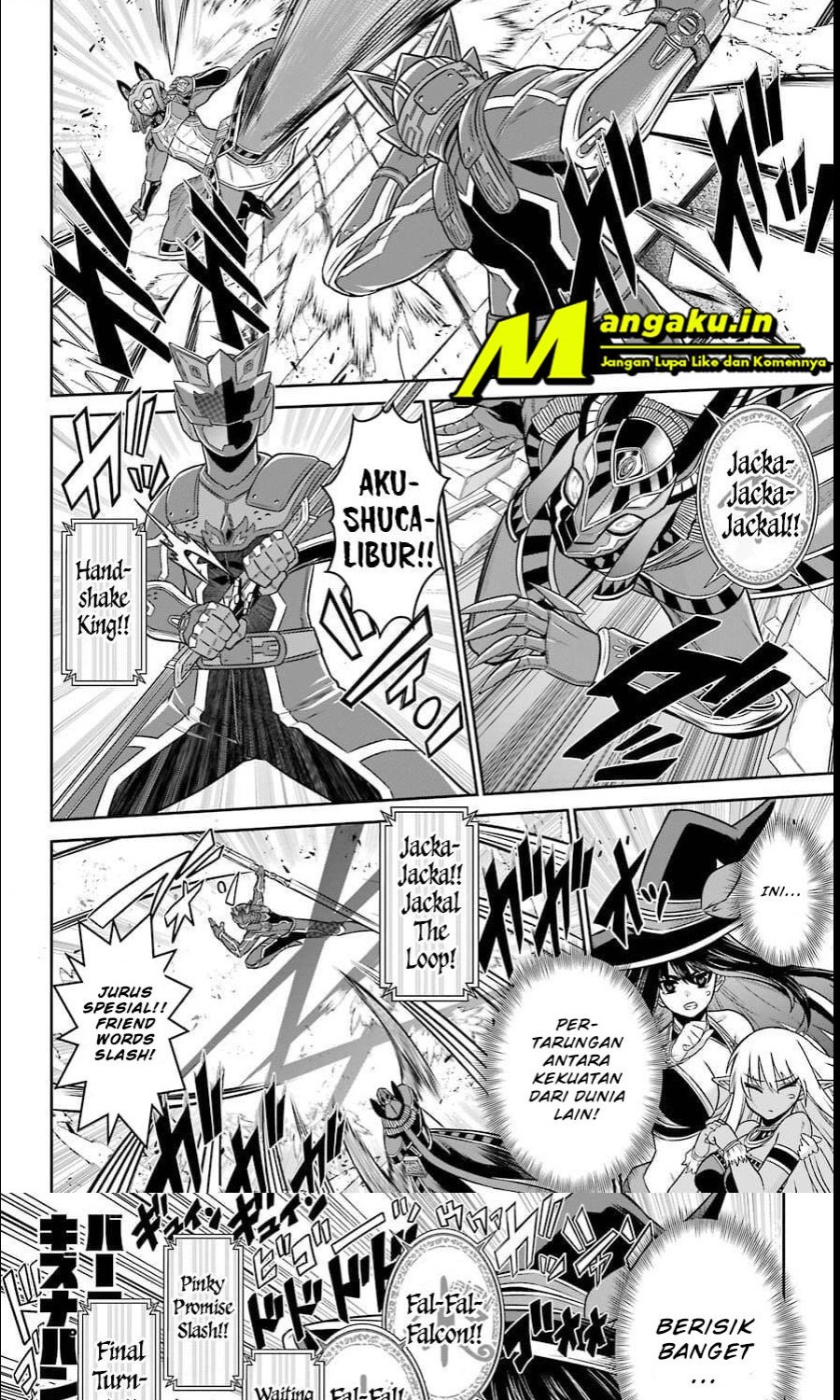 The Red Ranger Becomes an Adventurer in Another World Chapter 12.1 Gambar 5