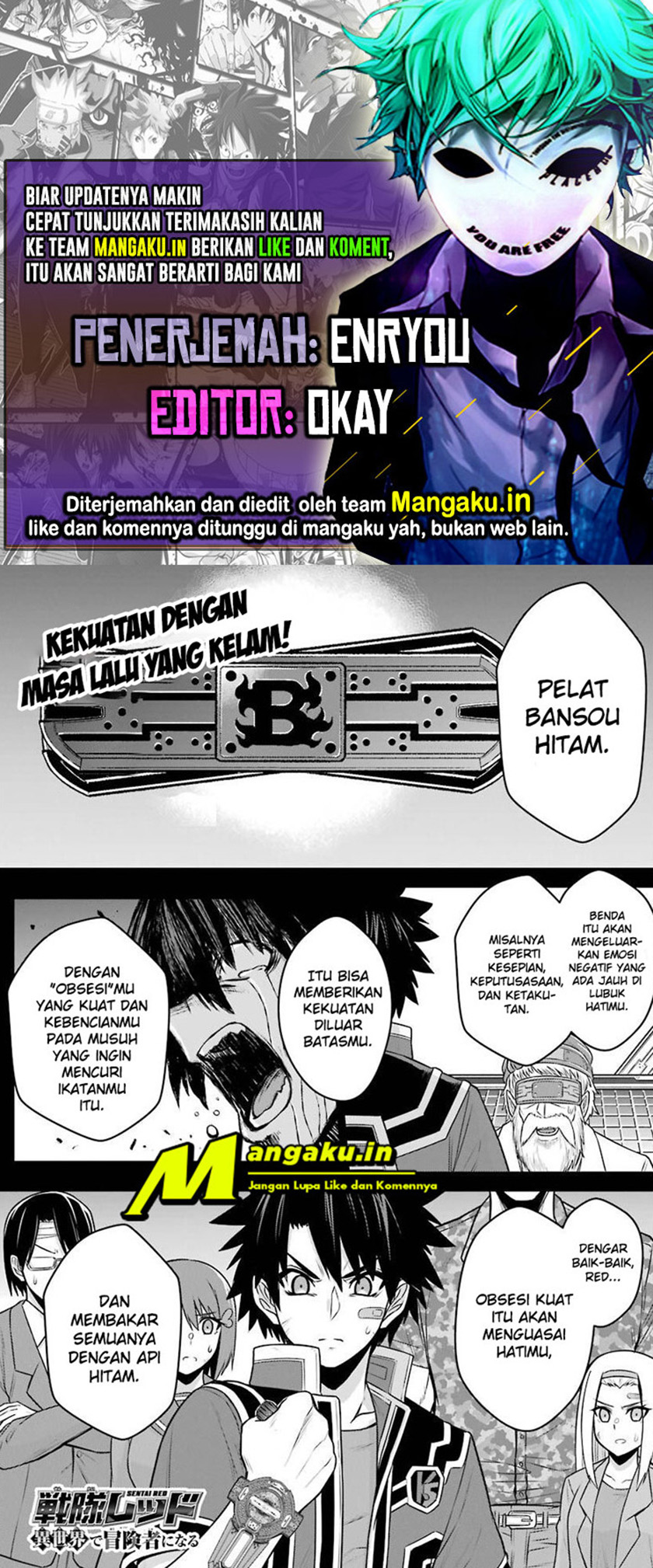 The Red Ranger Becomes an Adventurer in Another World Chapter 14.1 Gambar 1