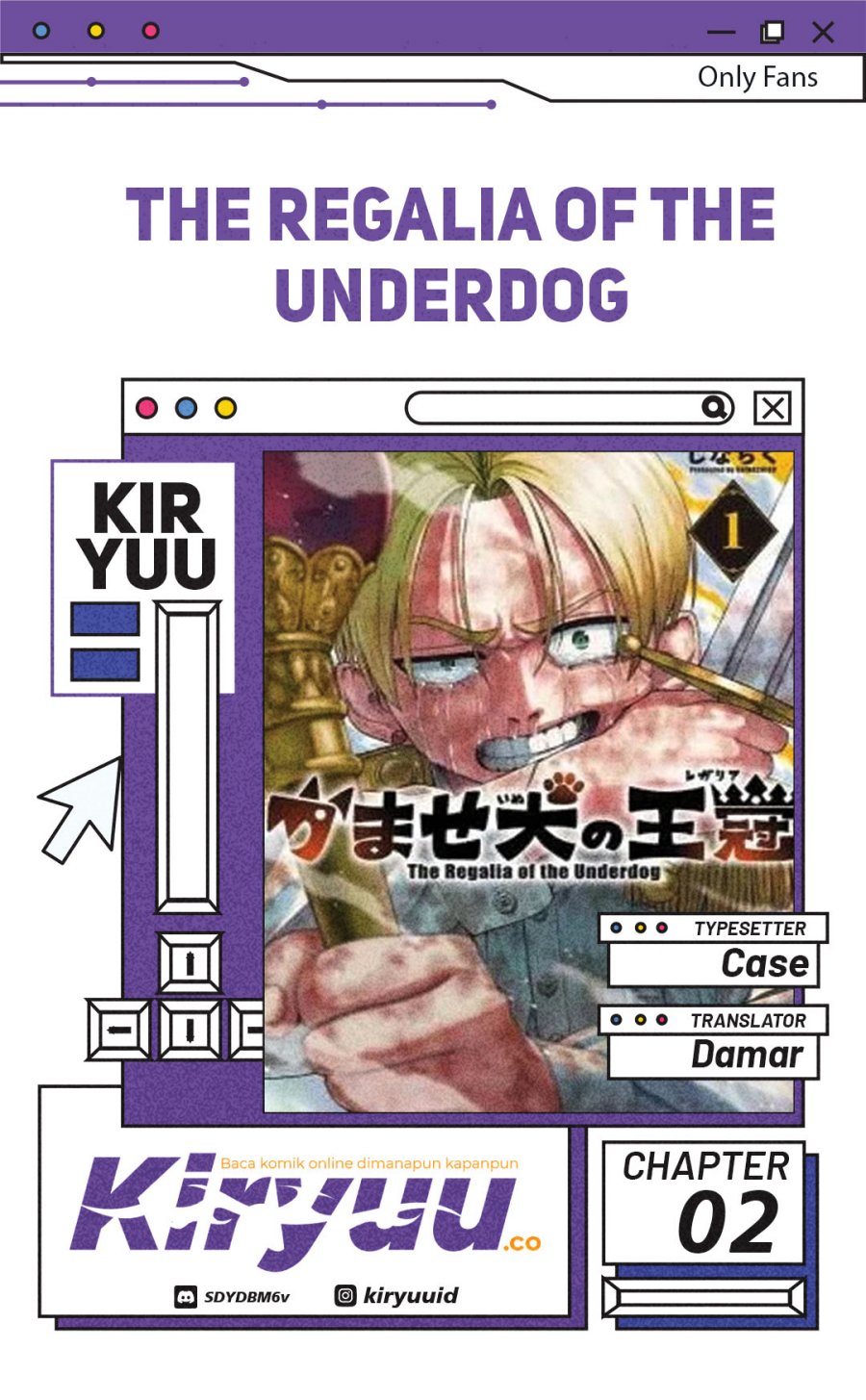 The Regalia of the Underdog Chapter 02 Gambar 1