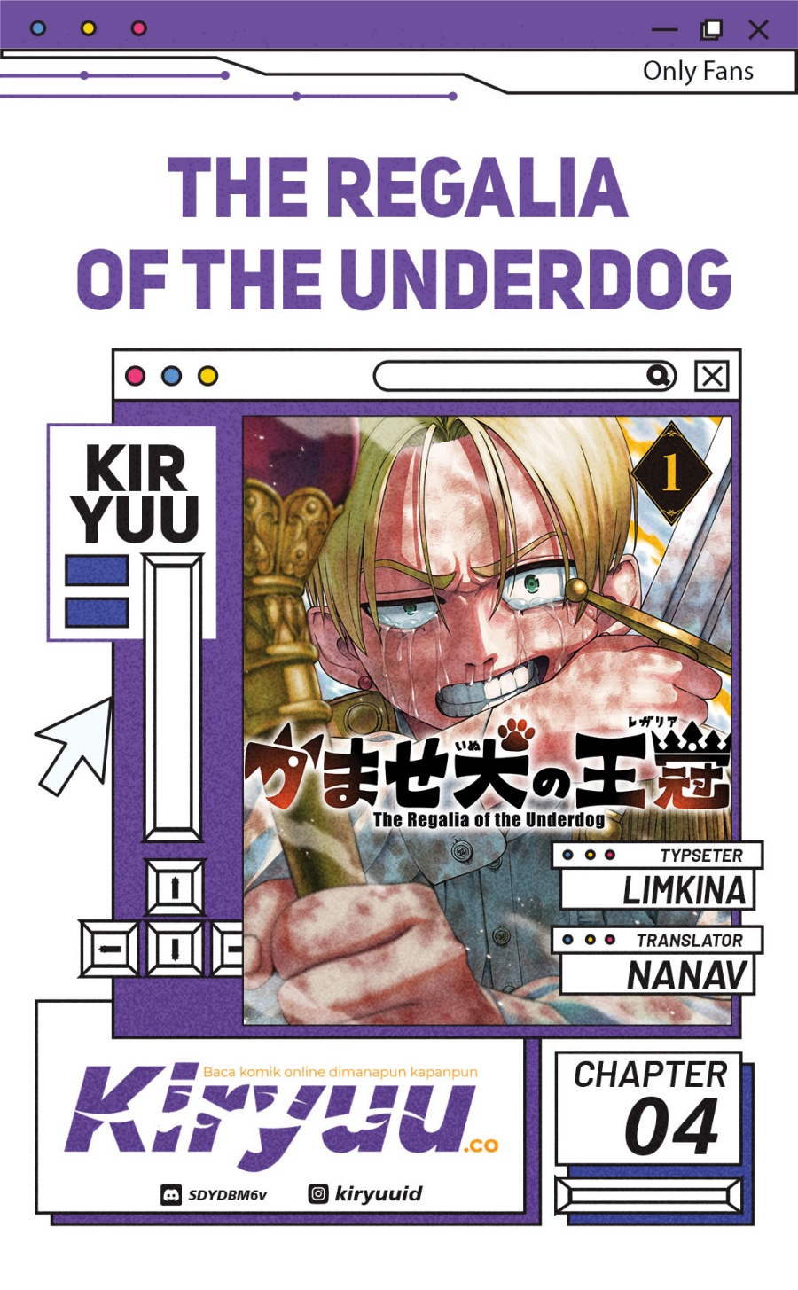 The Regalia of the Underdog Chapter 04 Gambar 1