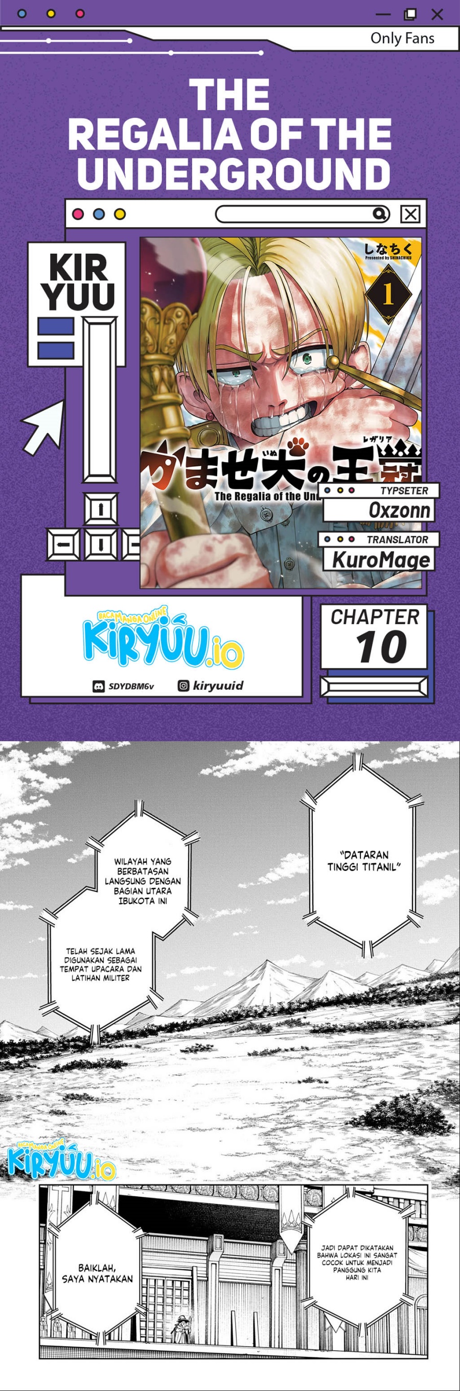 The Regalia of the Underdog Chapter 10 Gambar 1