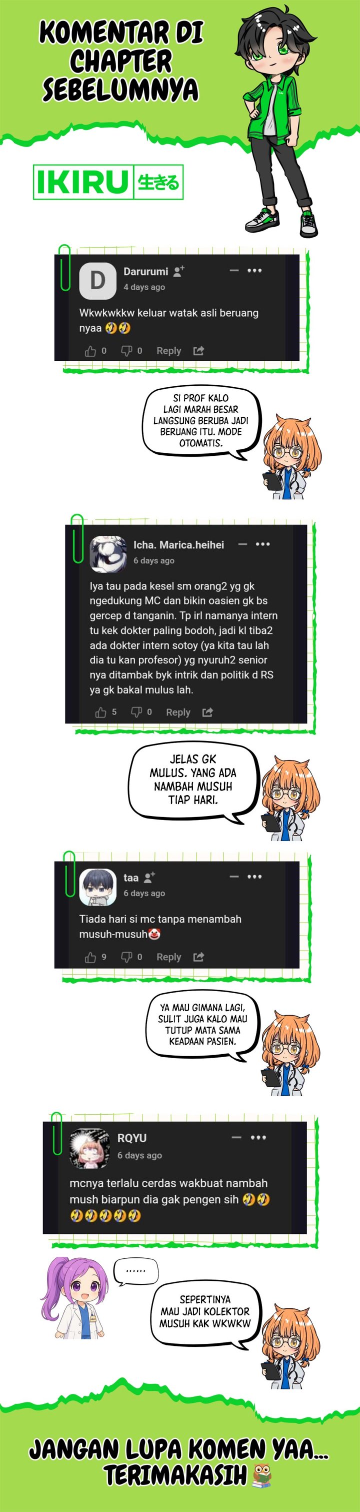 The Regressed Doctor Just Wanted to Live Quietly Chapter 31 Gambar 15