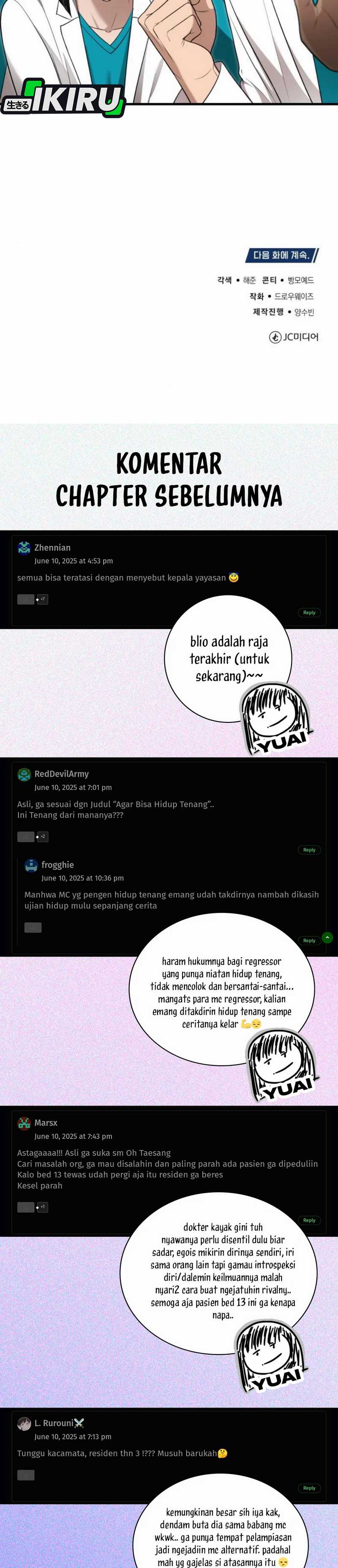 The Regressed Doctor Just Wanted to Live Quietly Chapter 36 Gambar 43