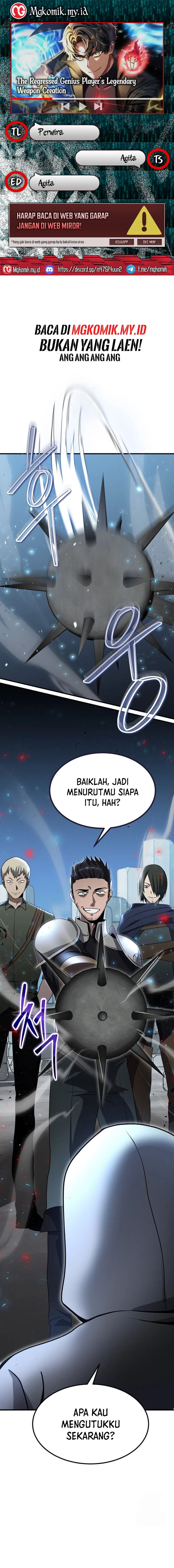 The Regressed Genius Player’s Legendary Weapon Creation Chapter 10 Gambar 1