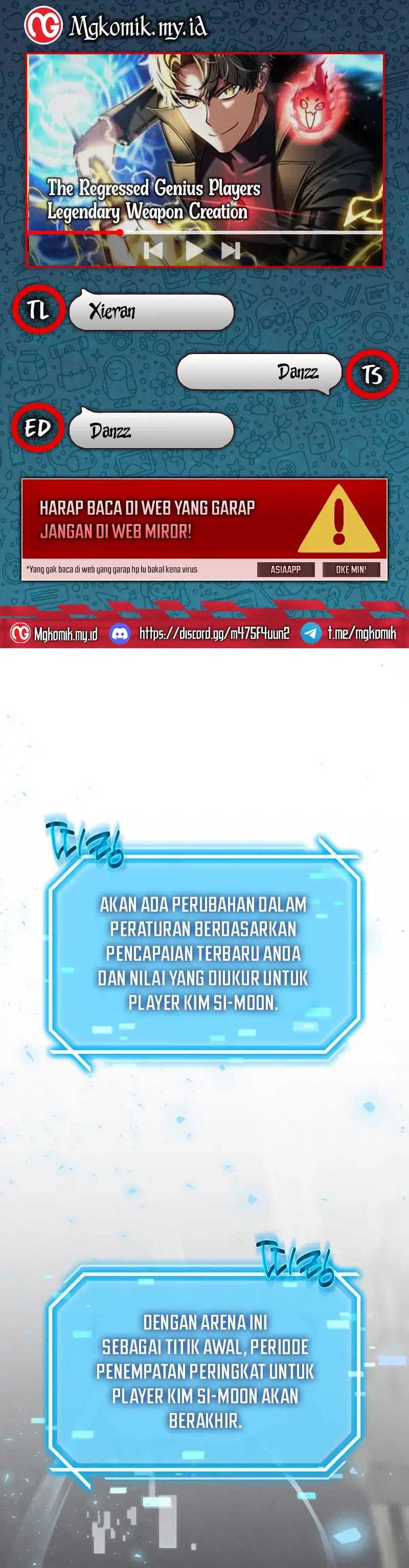 The Regressed Genius Player’s Legendary Weapon Creation Chapter 19 Gambar 1