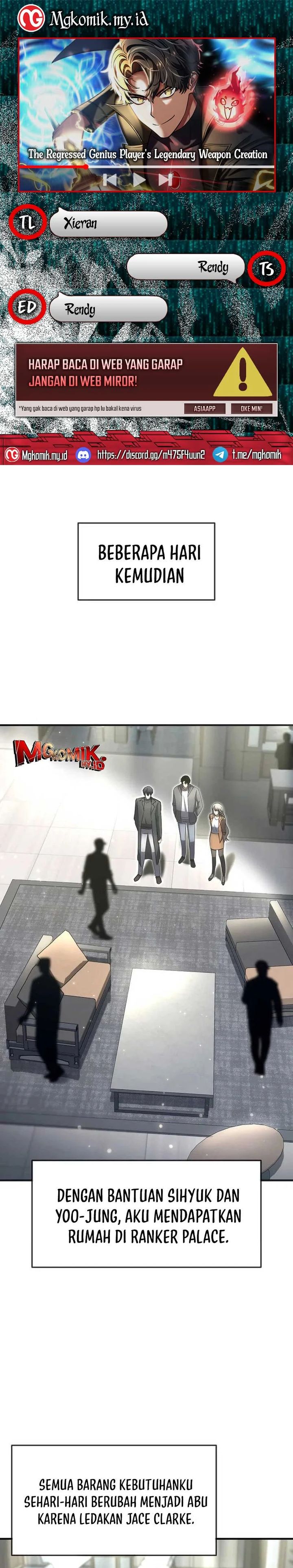 The Regressed Genius Player’s Legendary Weapon Creation Chapter 46 Gambar 1